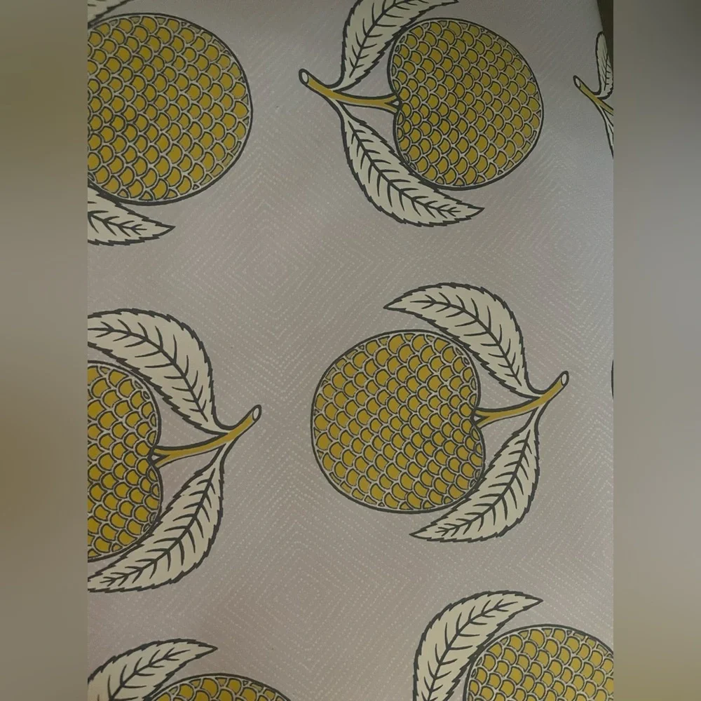 1.75 Rolls of SUNO for Anthropologie Designer Lemon Wallpaper- Retail $199/each